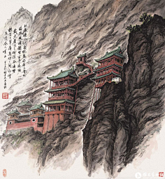 net 恒山悬空寺 zhangxiaoyou.artron.net