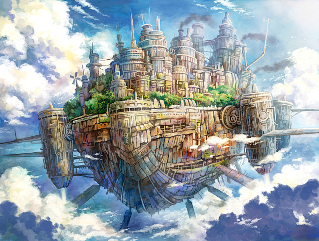 动漫场景