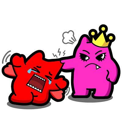m1420180210魔鬼猫表情揪耳朵全身情侣魔登猫跪委屈妻管严家暴生气哭