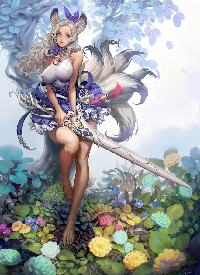 a【原画】女性