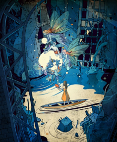 tumblr.com spellbound victo ngai for a article in densio 4
