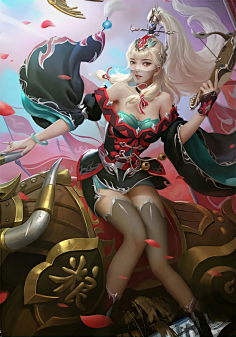 三国杀女将插画
