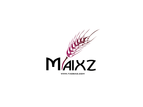 maixz麦子标志设计欣赏logo设计欣赏标志作品艺术字体设计标志设计