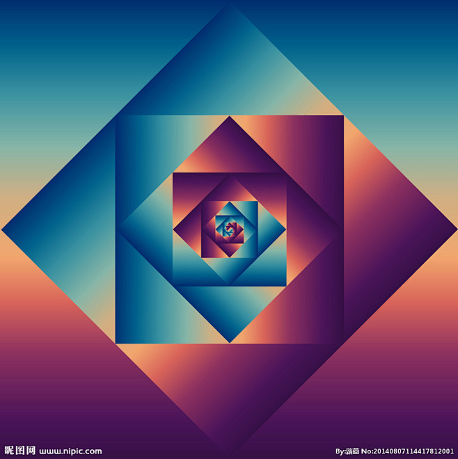 com 渐变图案构成 nipic.com