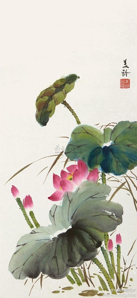 国画-花瓣网|陪你做生活的设计师 | 365生日花.1月上-无轩