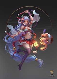 游戏人物原画-花瓣网|陪你做生活的设计师 m/gyxycn