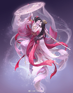 游戏原画—女(古风)