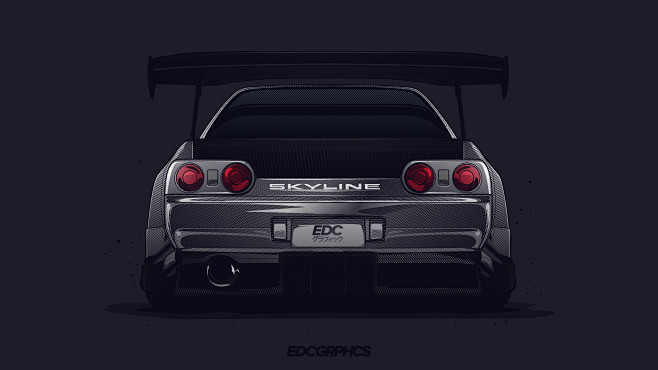 nissanskylinegtr32edcgrphcsbyedcgraphicdadsl36