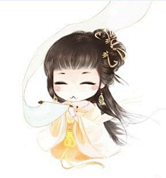 手绘—人物—古风系列—q版