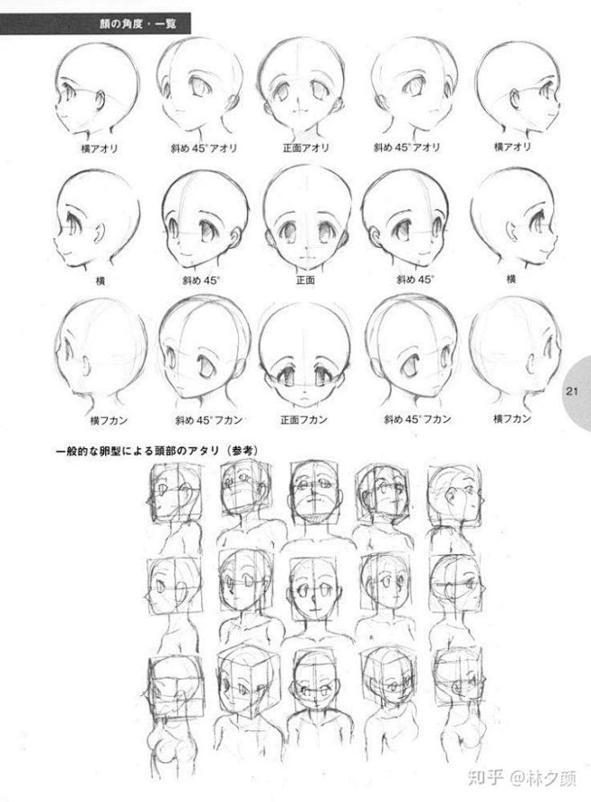 走过别飘过好嘛~ : 【教你画动漫人物的脸型及其他五官哦.