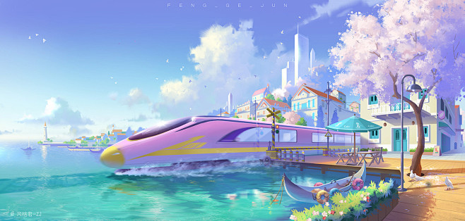 在御花园蝉想采集到二次元场景