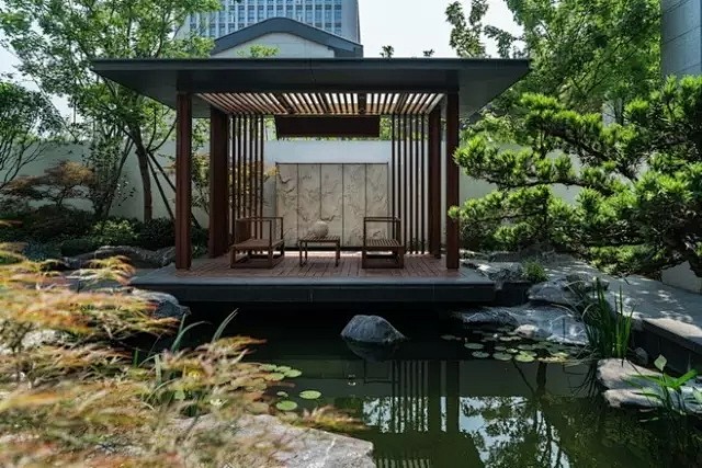 情于中式庭院 - 建筑园林 新中式风格装修设计上市企业→【天佑唐人】