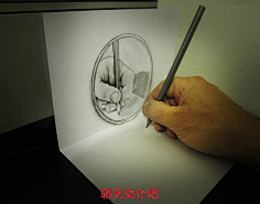 3d铅笔画