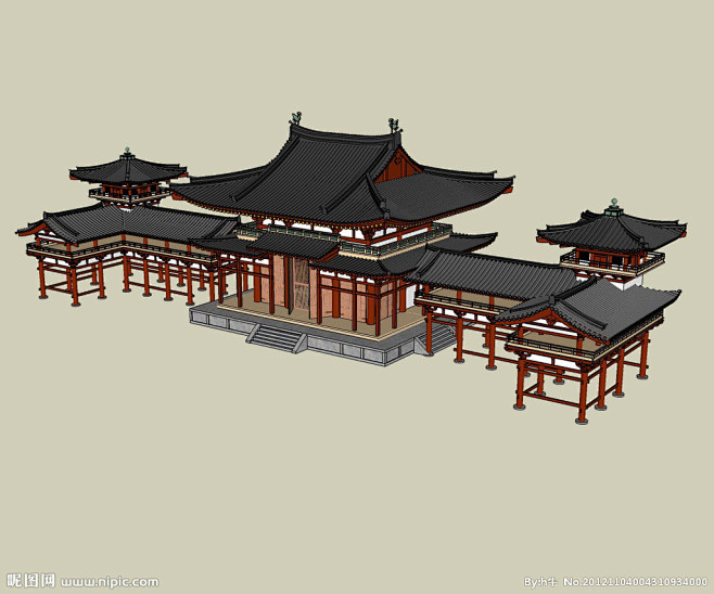 唐代建筑-花瓣网|陪你做生活的设计师 | 性建筑锡山,w