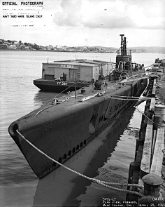 com 重牙鲷号潜艇(uss sargo,ss-188),马尔岛海军船厂,加州 ,1943/4/2