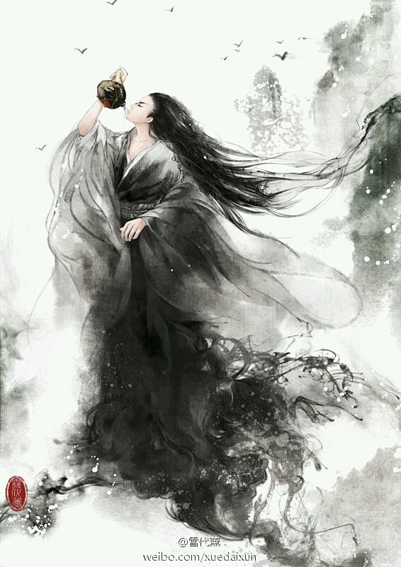 古图专帖美男系列黑衣男子古风图片吧百度贴吧