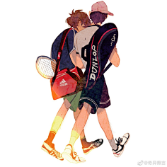 插画欧美现代