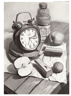 com 经典全集 素描静物组合铅笔美术绘画书籍技法结构诀窍照片最强