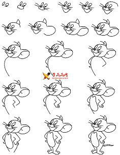 net 猫和老鼠简笔画,#简笔画# 实时更新欢迎关注采集到简笔画-动物