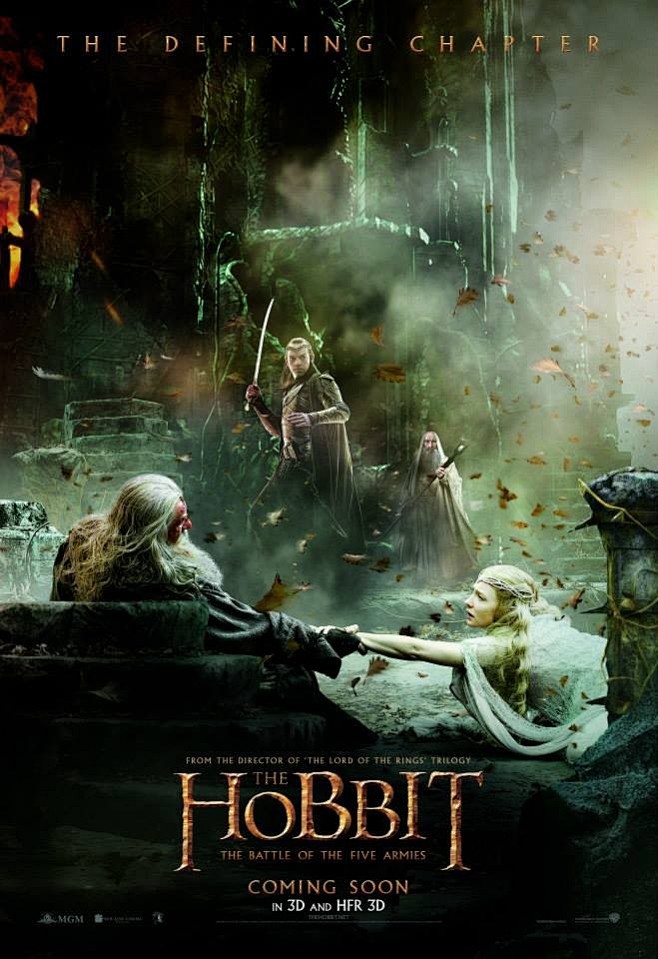 霍比特人3五军之战thehobbitthebattleofthefivearmies电影海报