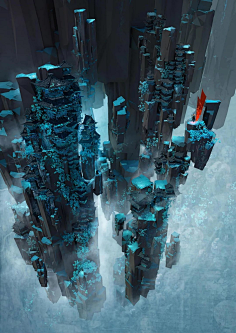 com 科幻场景设定6000图丨cg游戏动画未来世界场景参考美术绘画资料