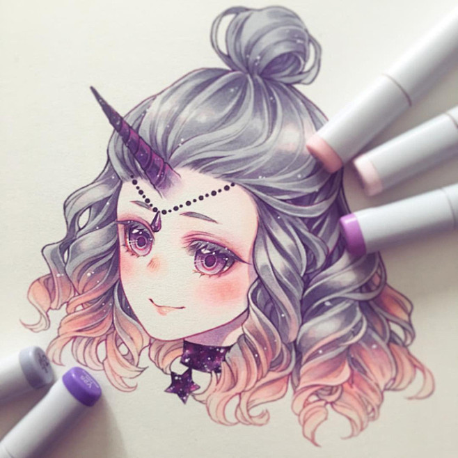 hnpppxax采集到花与少女