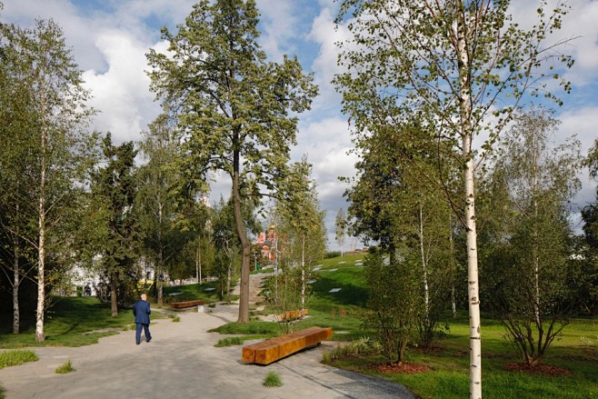 扎里亚季耶公园,莫斯科 diller.