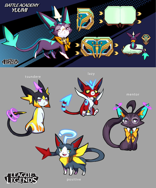 猫咪 悠米--战斗校长(角色设计图)美国洛杉矶 拳