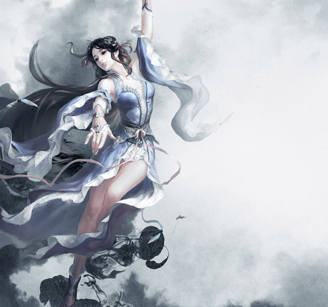 素材玄幻女