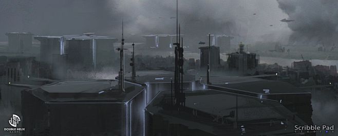 美国洛杉矶工作室Scribble Pad Studios原画场