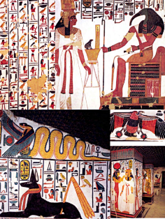 com 拉美西斯二世妻子妮菲塔莉位于王后谷墓穴(qv66)壁画的修复报告