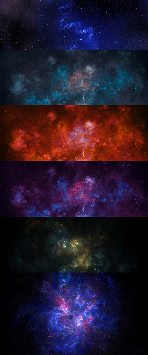 溶图 星空 渐变色 壁纸