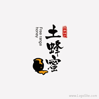 土蜂蜜logo设计