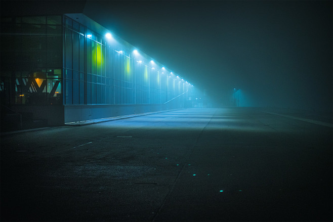 场景夜晚