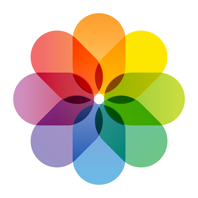 ios9photosappicon图标logo扁平