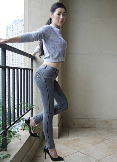高跟丝袜全身美腿美女