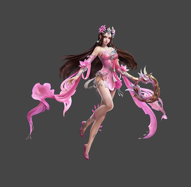 cg游戏——古风女