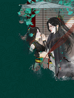 云懿丶采集到【底图】古风有人