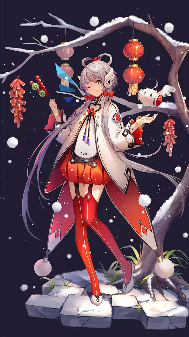 qbwlyigi采集到洛天依精美手机壁纸