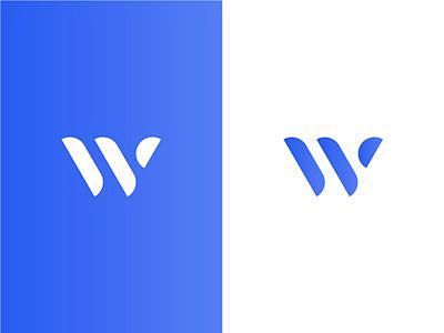 w logo