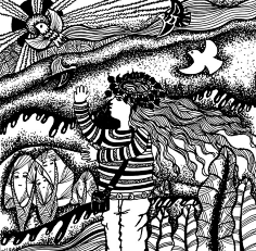 线描画