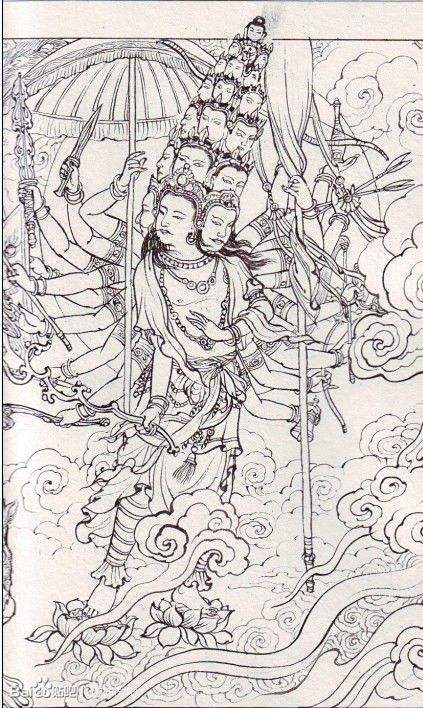 封神演义人物白描_封神榜吧_百度贴吧