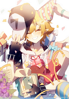 com #凹凸世界# 生日快乐～金  1