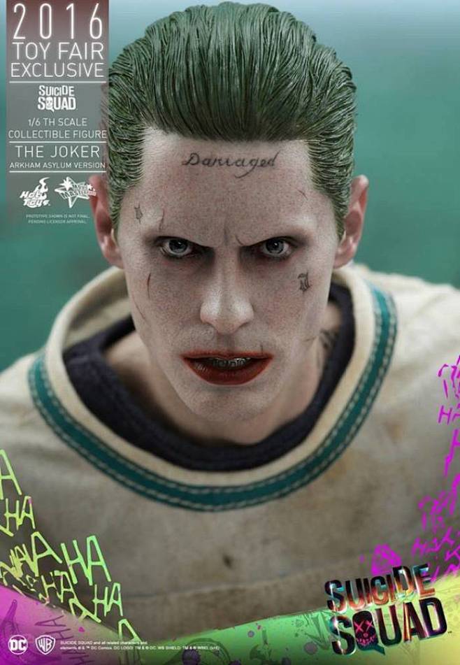 《suicide squad》小丑(杰瑞德莱托)(单人海报)自杀 "