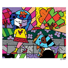 巴西:罗梅罗·布里托(romero britto)