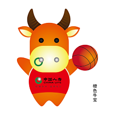 维c°采集到中国人寿cba吉祥物征集