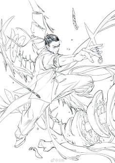 角色设计--速写