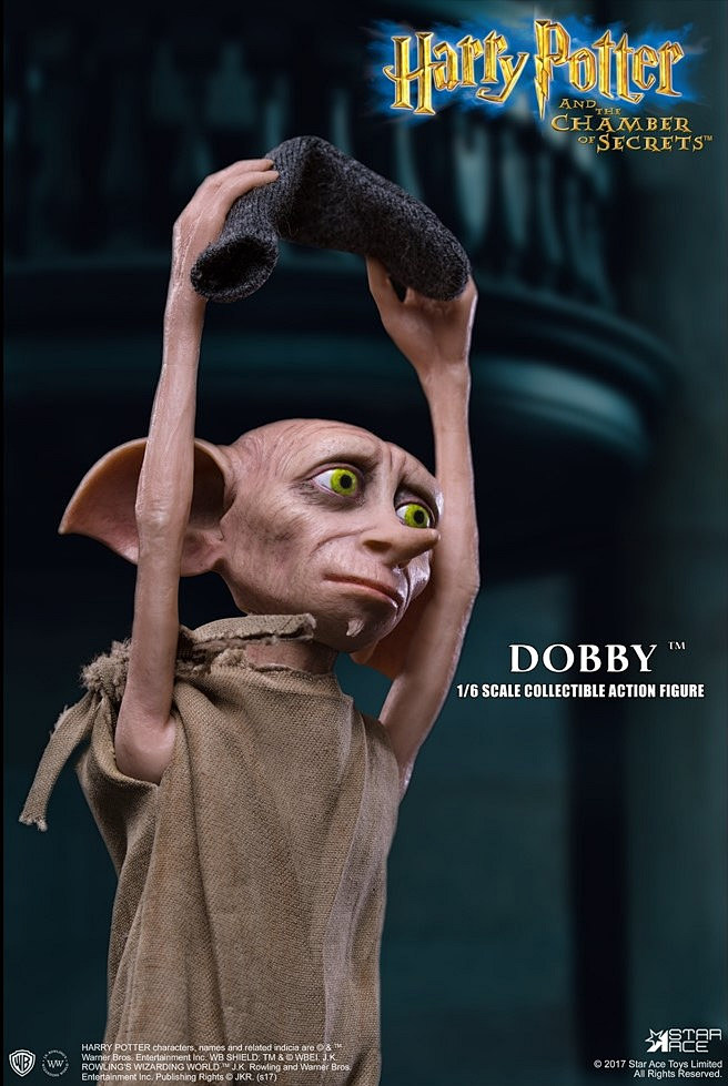 com star ace toys 哈利波特:消失的密室【家庭小精灵多比】dobby 1/6