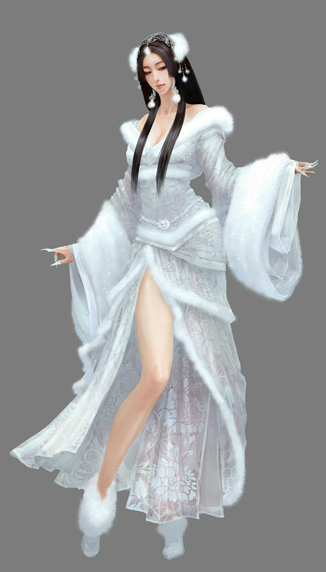 游戏原画女