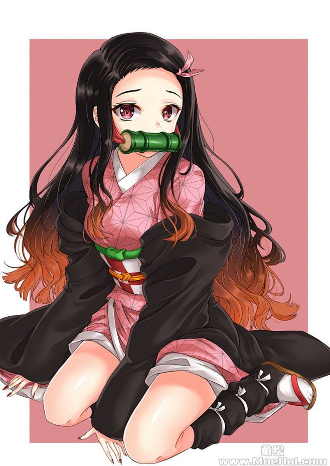 会员鬼灭之刃灶门祢豆子高清图片cg包812p